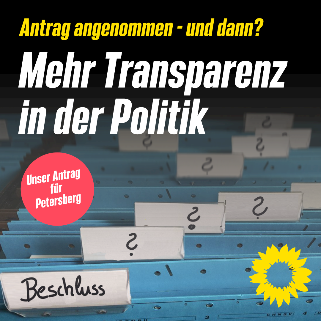 Transparenz in der Politik
